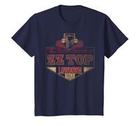 ZZ Top Lowdown Maglietta, Bambini, Navy, 6 Anni