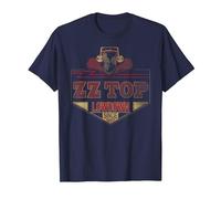 ZZ Top Lowdown Maglietta, Uomo, Navy, M