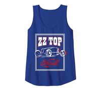 ZZ Top Thrill Canotta, Donna, Blu Reale, M