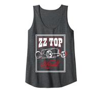 ZZ Top Thrill Canotta, Donna, Grigio Scuro, XL