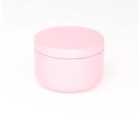 ZZABCDEGH Barattoli per Candele Barattoli Portacandele in Alluminio Multicolor da 50ml Confezione da 20-100 Pz(Pink,100pcs)