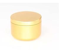 ZZABCDEGH Barattoli per Candele Barattoli Portacandele in Alluminio Multicolor da 50ml Confezione da 20-100 Pz(Gold,50pcs)