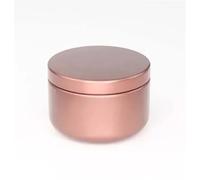 ZZABCDEGH Barattoli per Candele Barattoli Portacandele in Alluminio Multicolor da 50ml Confezione da 20-100 Pz(Brown,100pcs)