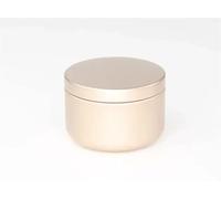 ZZABCDEGH Barattoli per Candele Barattoli Portacandele in Alluminio Multicolor da 50ml Confezione da 20-100 Pz(Frosted Gold,100pcs)