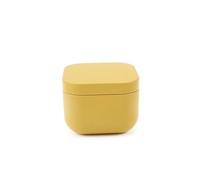 ZZABCDEGH Barattoli per Candele Barattoli portacandele Quadrati in Metallo da 50 ml, Confezione Multicolore 12 o 24 con Coperchio(Yellow,24pcs)