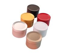 ZZABCDEGH Barattoli per Candele Barattolo Portacandele Vuoto in Alluminio 50ml con Coperchio Multicolor 20-100 pz(Random Color,60pcs)