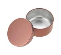 ZZABCDEGH Barattoli per Candele Candele in Metallo, 6 Pezzi, for Realizzare Candele(Color2)