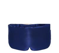 ZZABCDEGH Maschera per Dormire Maschera for Dormire Oscurante Doppio Strato di Seta Ampia Copertura for Gli Occhi Viaggio Multicolore(Navy)