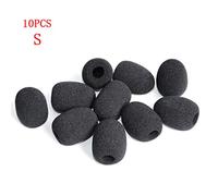 ZZALLL10PCS Microfono Parabrezza Copertura in Spugna Microfono in Schiuma per Microfono da riunione a Collo di Cigno - A #