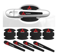 ZZBHFAS Kit di 8 Pellicole Protettive per Maniglie E Conche delle Portiere per Mitsubishi Space Star 2013-2025 A00, Protezione Anti-Graffio per Vernice, Resistente all'Usura