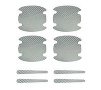 ZZBHFAS Kit di 8 Pellicole Protettive per Maniglie E Conche delle Portiere per VW T-ROC 2021-2023 2024 2025, Protezione Anti-Graffio per Vernice, Resistente all'Usura,Normal-C/Silver