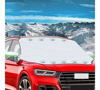 Zzbyz Scudo Protezione da Neve da Parabrezza Anteriore dell'auto per Ford Mustang, Pellicole protettive antighiaccio Protezione da Sole, Gelo,A-148 * 116cm