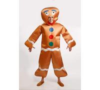 Zzcostumes Costume da bambola Ginger Cookie per uomo, taglia unica