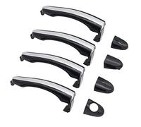 ZZCSZ 826513L000 Set di 4 maniglie di ricambio per porta esterna anteriore e posteriore, sinistra e destra, lato conducente e passeggero, compatibili con veicoli Hyundai Azera 2006-2011