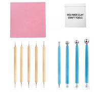 Zzcy Strumenti Per Modellare Argilla 10 Pcs Polymer Clay Tools 5 Penna per Punte