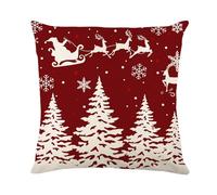 ZZDXL Copricuscino 60x60 Fiocco Di Neve Federe Cuscini Divano, Cuscini In Lino, Tessuto Morbido Anallergico Antiacaro Decorazioni Camera Da Letto