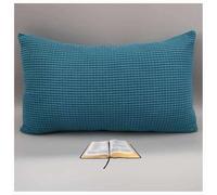 ZZDZW Copri Cuscini 40x70 Elasticizzato, Federe Copricuscino 50x80 con Cerniera,Federe Moderne per Camera da Letto Divano Decorativo Velluto A Coste Elegante Lavabile(Verde Scuro,35x65 cm)