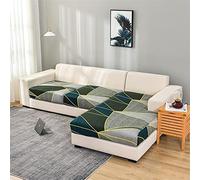 ZZDZW Copridivano 3 Posti con Penisola Copri Divano Angolare a Destra a Sinistra Elasticizzato Copridivani a SX a DX Elasticizzati Universali Copertura Fodera per Divano Sofa Cover