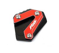 ZZEVLQTQP Compatibile con R6 YZFR6 YZF R6 YZF-R6 2017-2022 Accessori for motociclette Piastra di Estensione del cavalletto Laterale Estensione del cavalletto Portachiavi