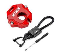 ZZEVLQTQP Portachiavi con Custodia Protettiva for Chiave Moto Compatibile con CB650R CBR650R CB 500 CB125R CB300R CBR600RR CB1100 CB1000R CBR1000RR