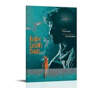 ZZFHLBSC Inside Llewyn Davis - Poster su tela di film classici e serie TV, decorazione da parete, per camera da letto, 40 x 60 cm, con cornice
