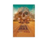 ZZFHLBSC Mad Max - Poster su tela di film e serie TV classici ad alto punteggio, decorazione da parete, dipinti per camera da letto, 50 x 75 cm, senza cornice