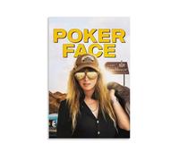 ZZFHLBSC Poster su tela con motivo "Poker Face" di film classici e serie TV, decorazione da parete, dipinti per camera da letto, 50 x 75 cm, senza cornice