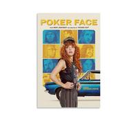ZZFHLBSC Poster su tela con motivo "Poker Face" di film classici e serie TV, decorazione da parete, dipinti per camera da letto, poster da appendere, 60 x 90 cm, senza cornice