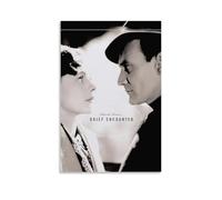 ZZFHLBSC Poster su tela con scritta "Brief Encounter" con film classici e serie TV, decorazione da parete, dipinti per camera da letto, 20 x 30 cm, senza cornice