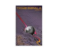 ZZFIAY Currents-Tame Impala - Poster su tela impermeabile, anti-impronte, resistente all'usura, pittura decorativa di lunga durata e durevole, adatto per ingresso, corridoio, senza cornice, stile 40 x