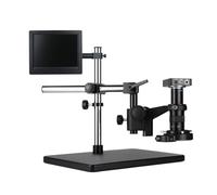 ZZGXWM Monitor LCD HD da 10,1/11,6/13,3 pollici per microscopio con videocamera industriale - Uscita VGA, AV e BNC(10,1 Inch)