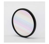 ZZGXWM Rainbow Starlight - Filtro da disegno 77 mm 82 mm, effetti speciali per film widescreen, filtro spot orizzontale per riprese notturne (77 mm)