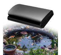ZZGZZG Fodera Laghetto 1100 x 2000 cm Flessibile Rivestimento Laghetto in HDPE Resistente Stabile Ai Raggi UV per Piscina Giardino Laghetti, Fontane, Giardini Acquatici e Cascate, Nero
