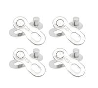 ZZHBOO Collegamento per Catena i, 4Pair i per Icletta in Acciaio 12 Catena di Collegamento Mancante Parti del Connettore Accessorio Ciclismo Falsamaglia Catena Bici