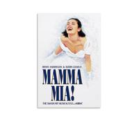 ZZHCMP Mamma Mia!Poster su tela, decorazione per soggiorno, camera da letto e ufficio, antivegetativa, impermeabile, a prova di umidità, regalo per giovani, senza cornice, 30 x 45 cm