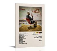 ZZHCMP POÉSIE D'UNE PULSION B.BMural, poster su tela, decorazione per soggiorno, camera da letto e ufficio, antivegetativa, impermeabile, a prova di umidità, regalo per giovani, stile cornice, 40 x 60