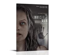 ZZHCMP Poster su tela con immagine di The Invisible Man (film), decorazione per soggiorno, camera da letto e ufficio, antivegetativa, impermeabile, a prova di umidità, regalo per giovani, stile