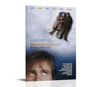 ZZHCMP Poster su tela Eternal Sunshine of the Spotless Mind, decorazione per soggiorno, camera da letto e ufficio, antivegetativa, impermeabile, a prova di umidità, regalo per giovani, stile cornice