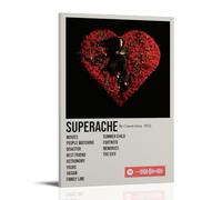 ZZHCMP Superache-Conan GrayMural - Poster su tela, decorazione per soggiorno, camera da letto e ufficio, antivegetativa, impermeabile, a prova di umidità, regalo per giovani, stile cornice, 30 x 45 cm