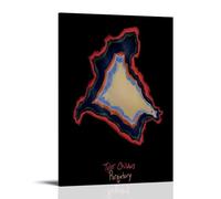 ZZHCMP Tyler Childers Purgatory - Poster su tela, decorazione per soggiorno, camera da letto e ufficio, antivegetativa, impermeabile, a prova di umidità, regalo per giovani, stile cornice, 30 x 45 cm