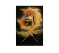 ZZHENGM William Blake Artwork - Poster con stampa artistica da parete su tela, motivo: The Ancient of Days, decorazione per soggiorno e casa, 20 x 30 cm