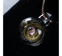 ZZHIWEENHUJPOD Sfera di vetro dell'universo del cielo stellato, ornamento di cristallo dell'oceano, nuovo universo esotico regalo stellato, Misura unica, Vetro, vetro