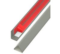 ZZHKVYUMH Protezioni angolari autoadesive in PVC - Protezioni murali Resistenti agli Urti e ai Graffi, Larghe 1,5 cm, for la Decorazione della casa, 1 Pezzo(Gray,1.5x120cm)