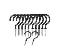 ZZHYTANG 10 Ganci A Forma Di Punto Interrogativo Autofilettanti, Da Soffitto Resistenti for Lampade/piante,Antiruggine for Legno, Soffitto, Pareti In Casa/negozio(1)