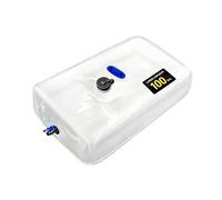 ZZHYTANG Serbatoio d'Acqua Pieghevole, Sacca d'Acqua Spessa Antiperdita, Contenitore d'Acqua Grande capacità for Campeggio, Escursionismo, Camper, Emergenza, Giardino, Lavaggio Auto(100 Gal)