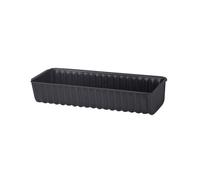 ZZHYTANG Stampo For Toast Cuboide Con Lati Ondulati Facile Da Pulire Sicurezza Durevole Nero Acciaio Al Carbonio Stampo Antiaderente For Toast, Pane, Pasticcini, Torta Di Formaggio E Mousse