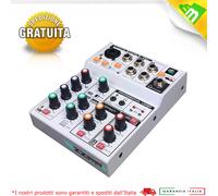 ZZIPP ZZMX3 Mixer Audio 3 Canali DJ Studio Karaoke
