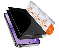 zZjoOoj 2 Pezzi Pellicola Protettiva Full Screen per OPPO Reno 16 / Reno 16 Pro per Vetro Temperato, Eliminazione Automatica della Polvere, Durezza 9H Anti-Spy, Vetro Protezione della Privacy