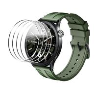 zZjoOoj 4 pellicole protettive per Xiaomi Watch S5 da 46 mm, per vetro temperato, antigraffio, durezza 9H, HD, 0,26 mm, ultra trasparente, ultra resistente