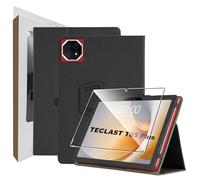 zZjoOoj Cover Per TECLAST T65 Plus Tablet 13.4 Pollici Tablet con 1 Pezzi Pellicola Vetro Temperat, Ultra Sottile,Custodia in Pelle PU Premium con Funzione Leggio Verticale,Nero